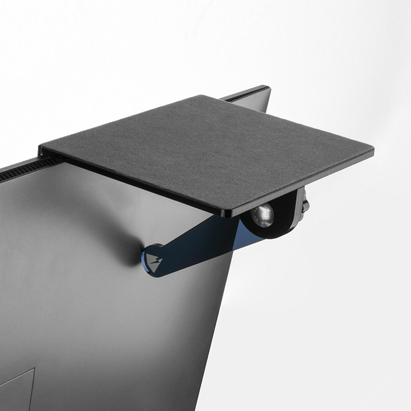 Adjustable Monitor Stand Remote Smoke Black