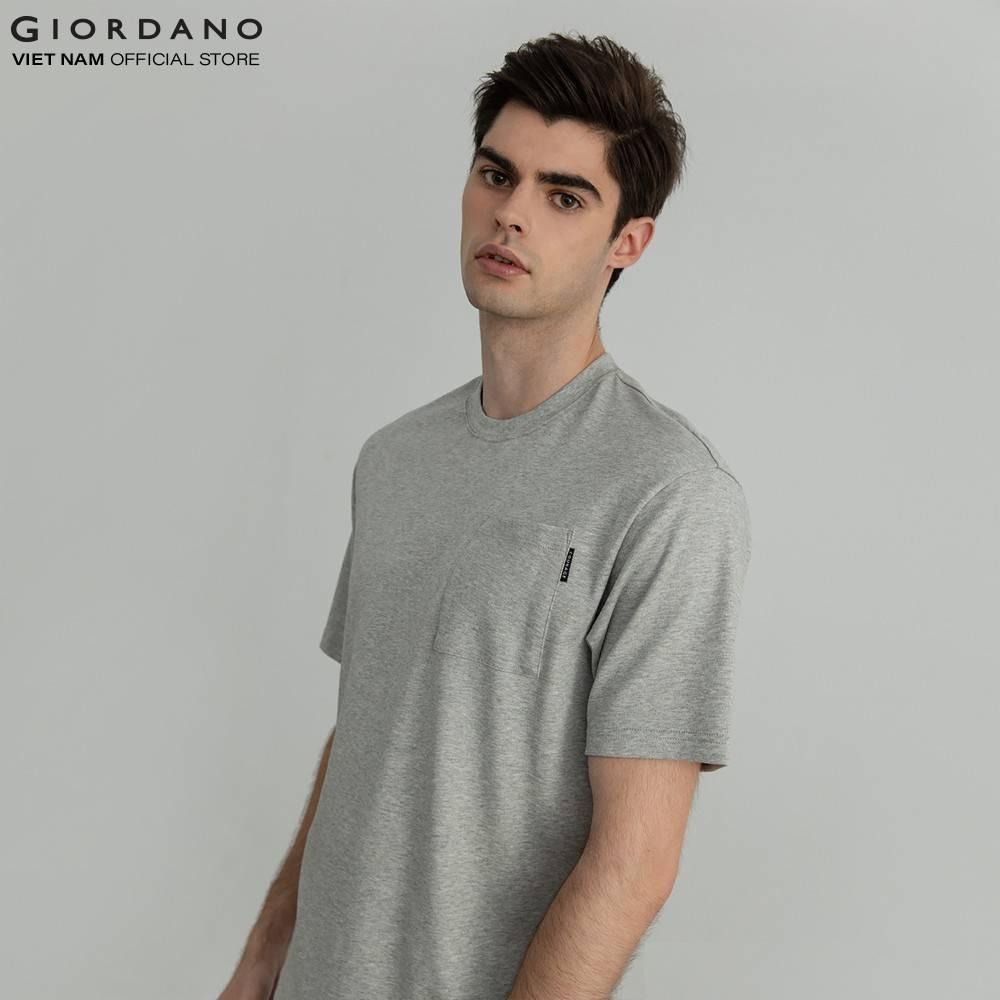 Áo Thun Ngắn Tay Nam Giordano Interlock Pocket Tee 01021211