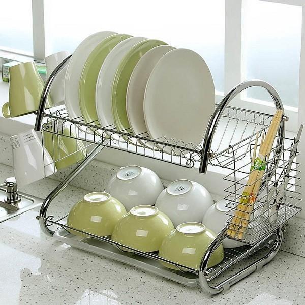 KỆ ÚP BÁT ĐŨA INOX SIÊU TIỆN DỤNG