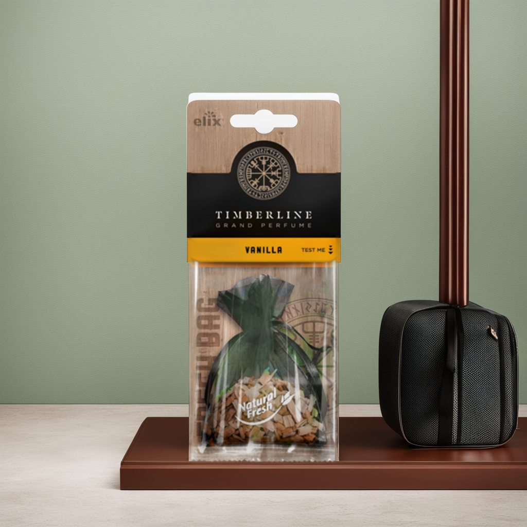 Túi thơm để Taplo Ô tô Elix Timberline với hương Vanilla (ngọt ngào)