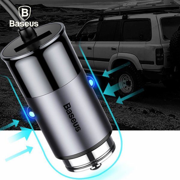 Bộ tẩu sạc đa năng dùng cho xe hơi Baseus LV111 - Hàng Chính Hãng