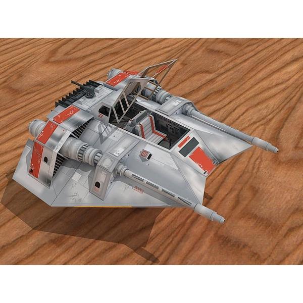 Mô hình giấy phi thuyền T-47 Snowspeeder - Star Wars tỉ lệ 1/20