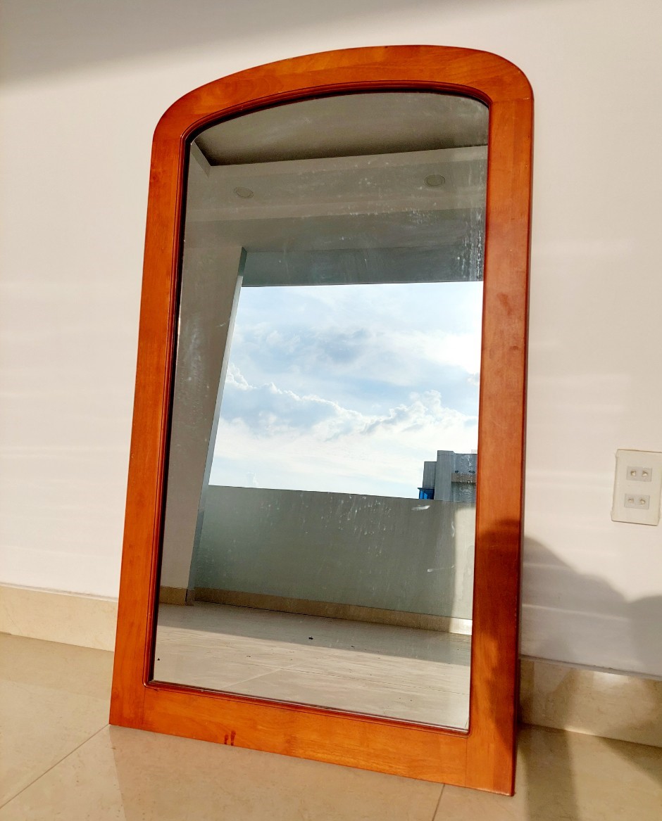 Gương Khung Gỗ 70x120cm Treo Tường Decor Nhà Cửa - Gỗ Song Bản