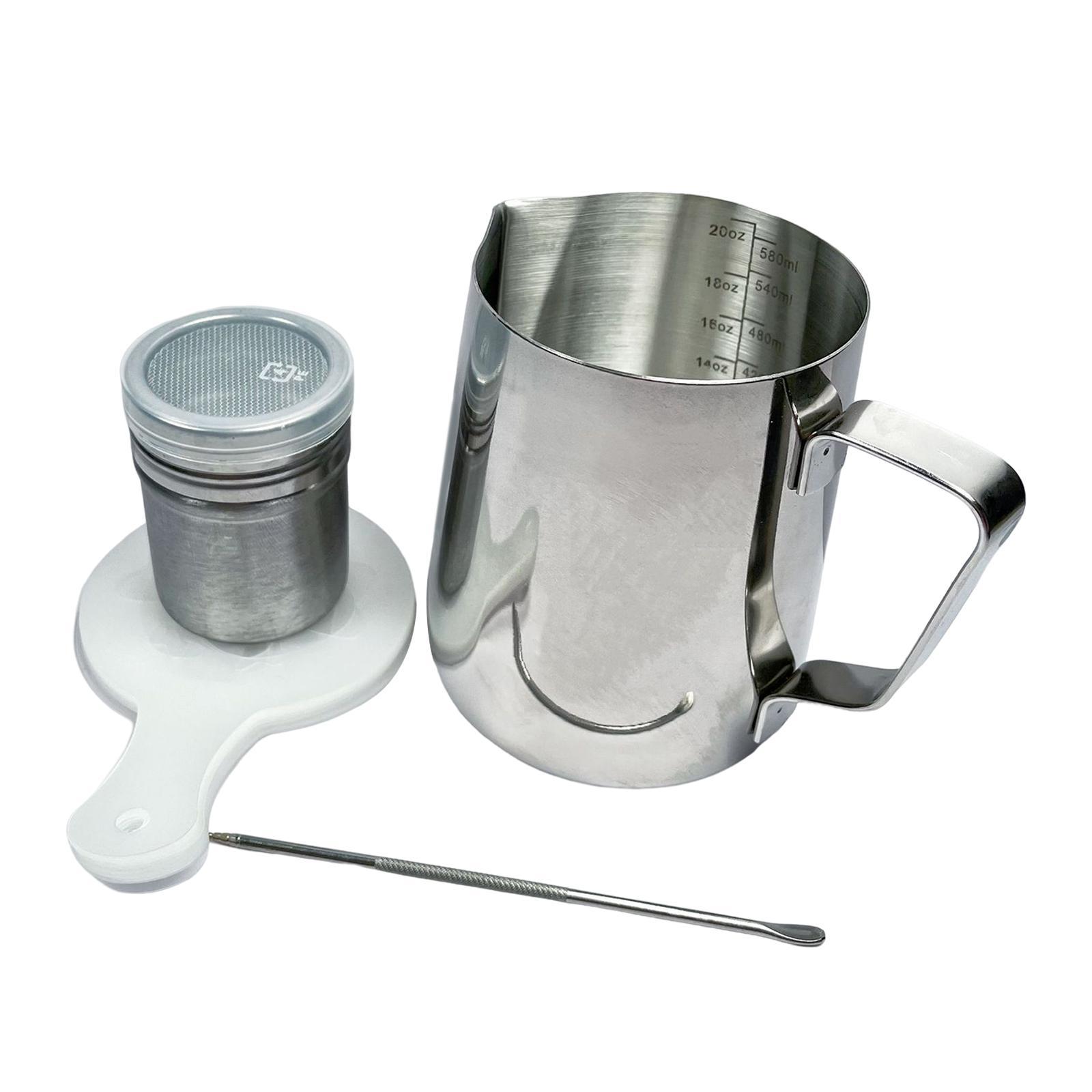 Stainless Steel Milk Frothing Cups for Home