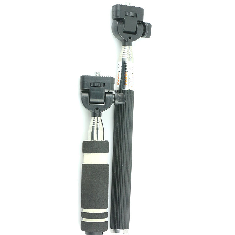 Gậy Chụp Ảnh Có Giá Đỡ Điện Thoại, Tripod Support 3 Chân Ngắn Để Bàn LT-03