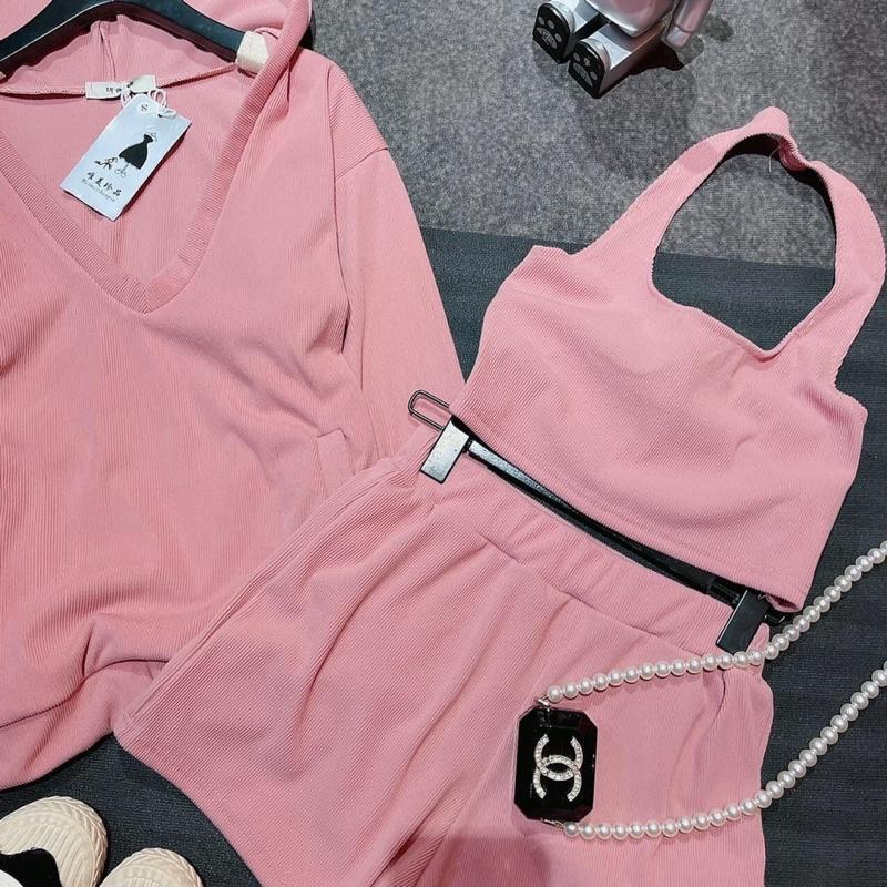 Set Len Nhung Tăm Hồng 3 Món Cá Tính Có Ảnh Thật Kèm Video