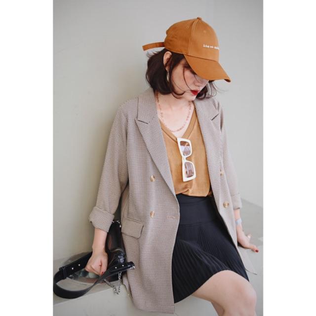 Blazer hoạ tiết ziczac