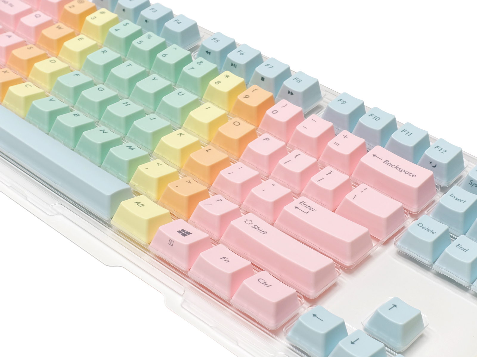 Bộ keycap Filco Macaron 104 phím - Chữ mặt trên - Hàng Chính Hãng