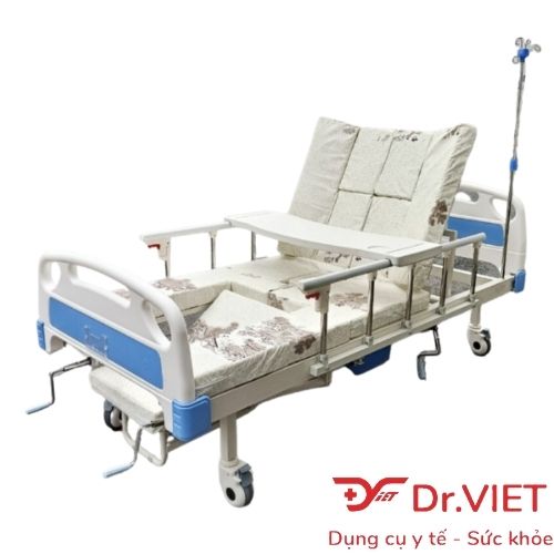 Giường y tế cơ 4 tay quay đa năng Lucass GB-C31