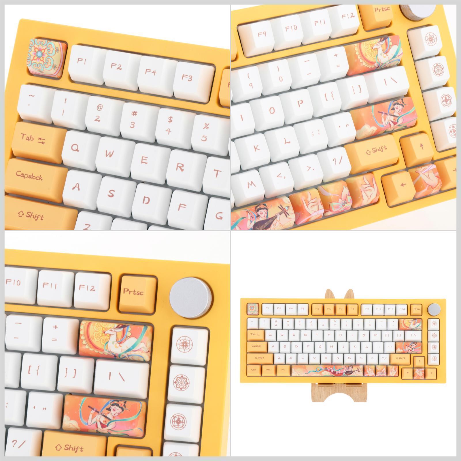 124-Key PBT Kit Replaces for Mechanical Keyboards Switch