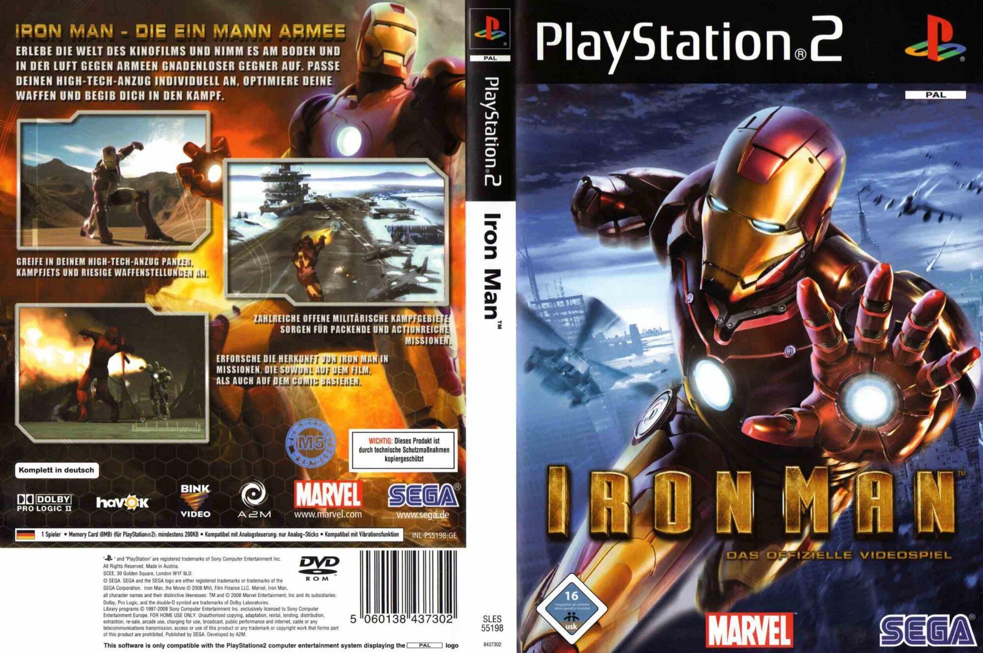 [HCM]Game PS2 marvel người sắt
