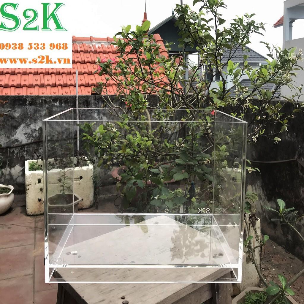 Bể acrylic CB40, Siêu trong, siêu nhẹ hồ mika phù hợp cho nuôi cá, cây thủy sinh... có thể dùng kèm theo đèn, bơm, lọc