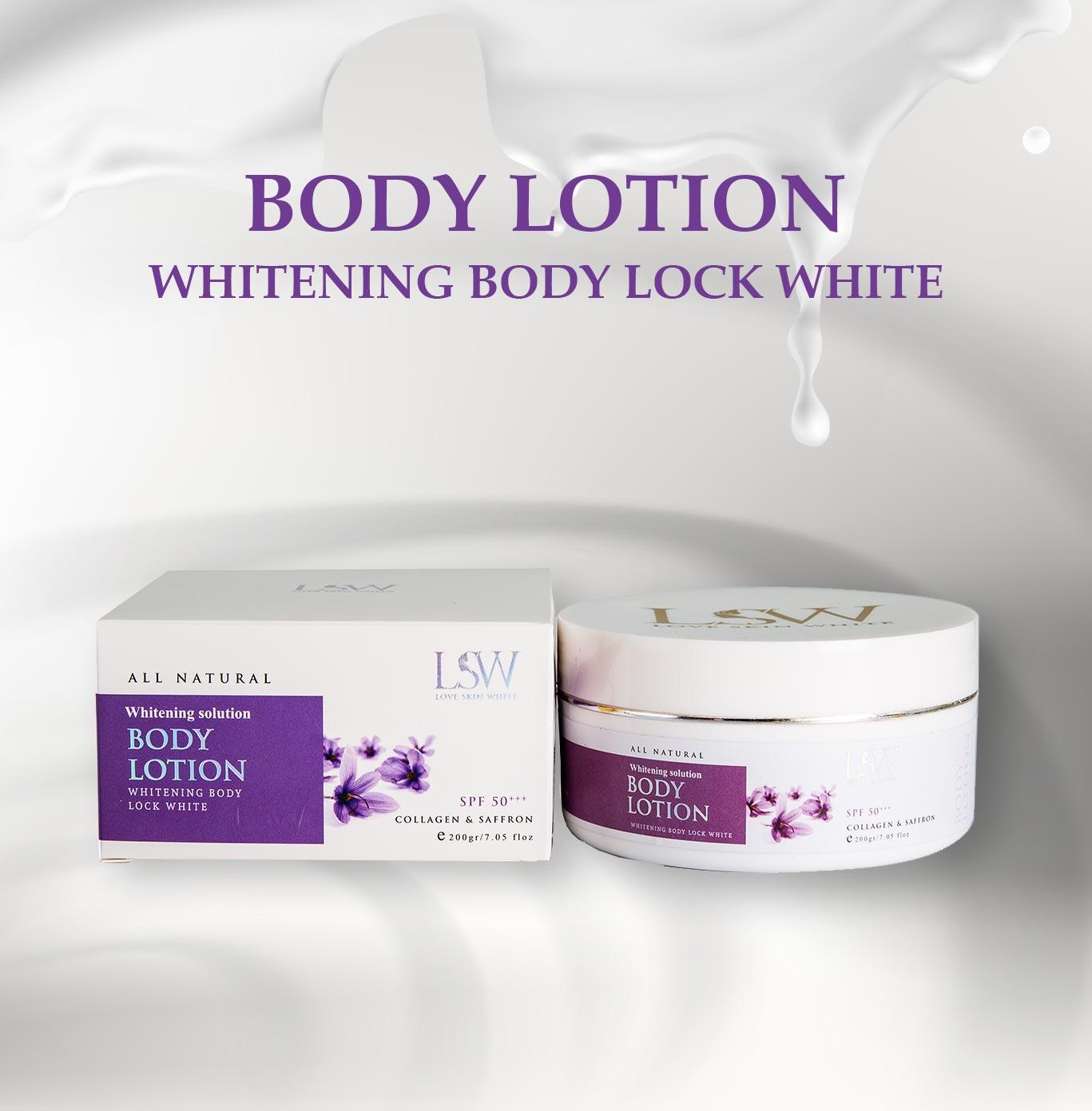 KEM BODY LOTION DƯỠNG TRẮNG DA LOVE SKIN WHITE 200gr