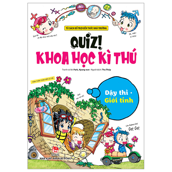 Sách Comic: Quiz - Khoa học kì thú