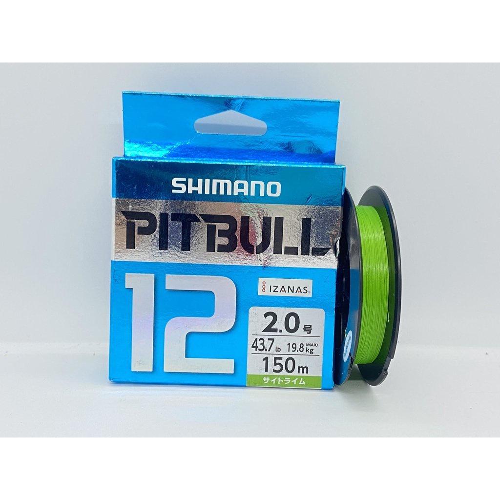 Dù Câu Cá Shimano PITBULL X12 150M Dây Câu Cá PE Dây Dù Câu Cá Cao Cấp Siêu Chịu Tải