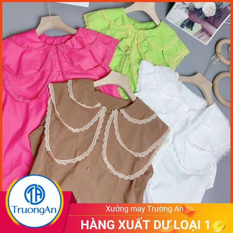 Áo ngắn tay nữ hàng xuất dư xịn