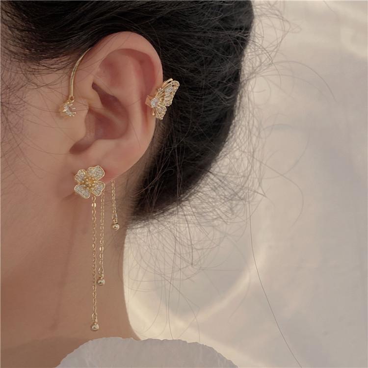 Bướm hoa tai dài hoa tai cao cấp cao cấp