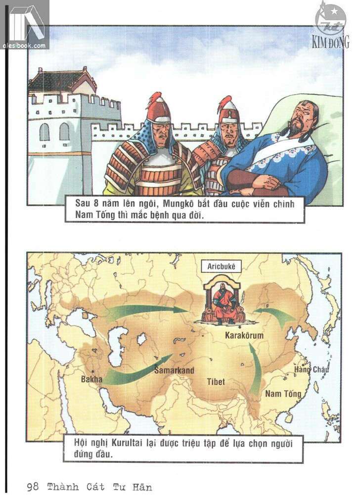 thành cát tư hãn chapter 85 16