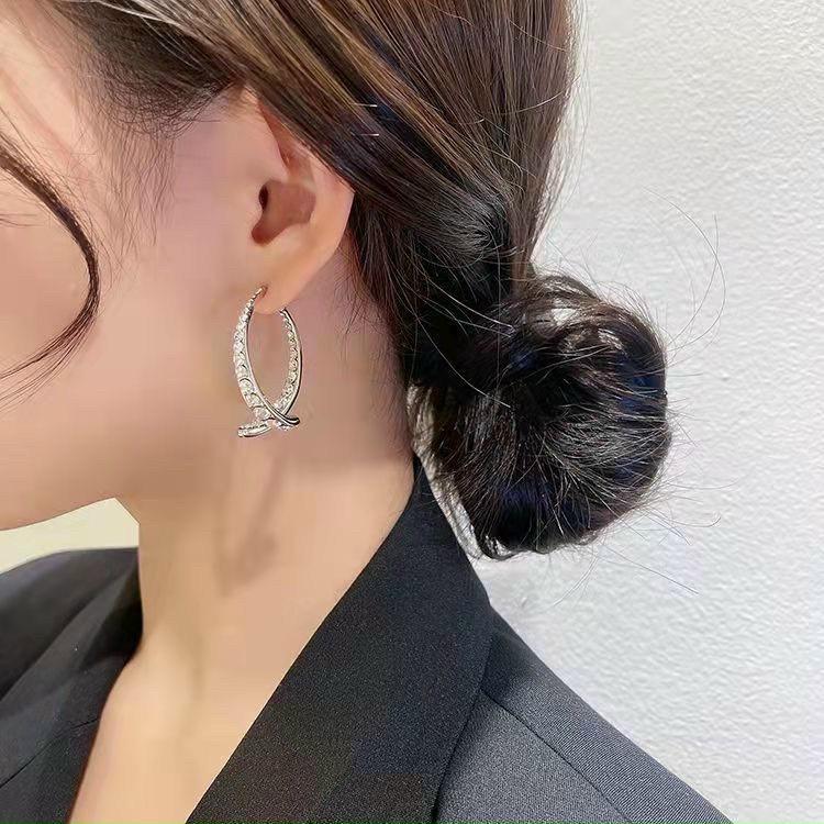 Bông tai nữ đính cườm đẹp MLA 222
