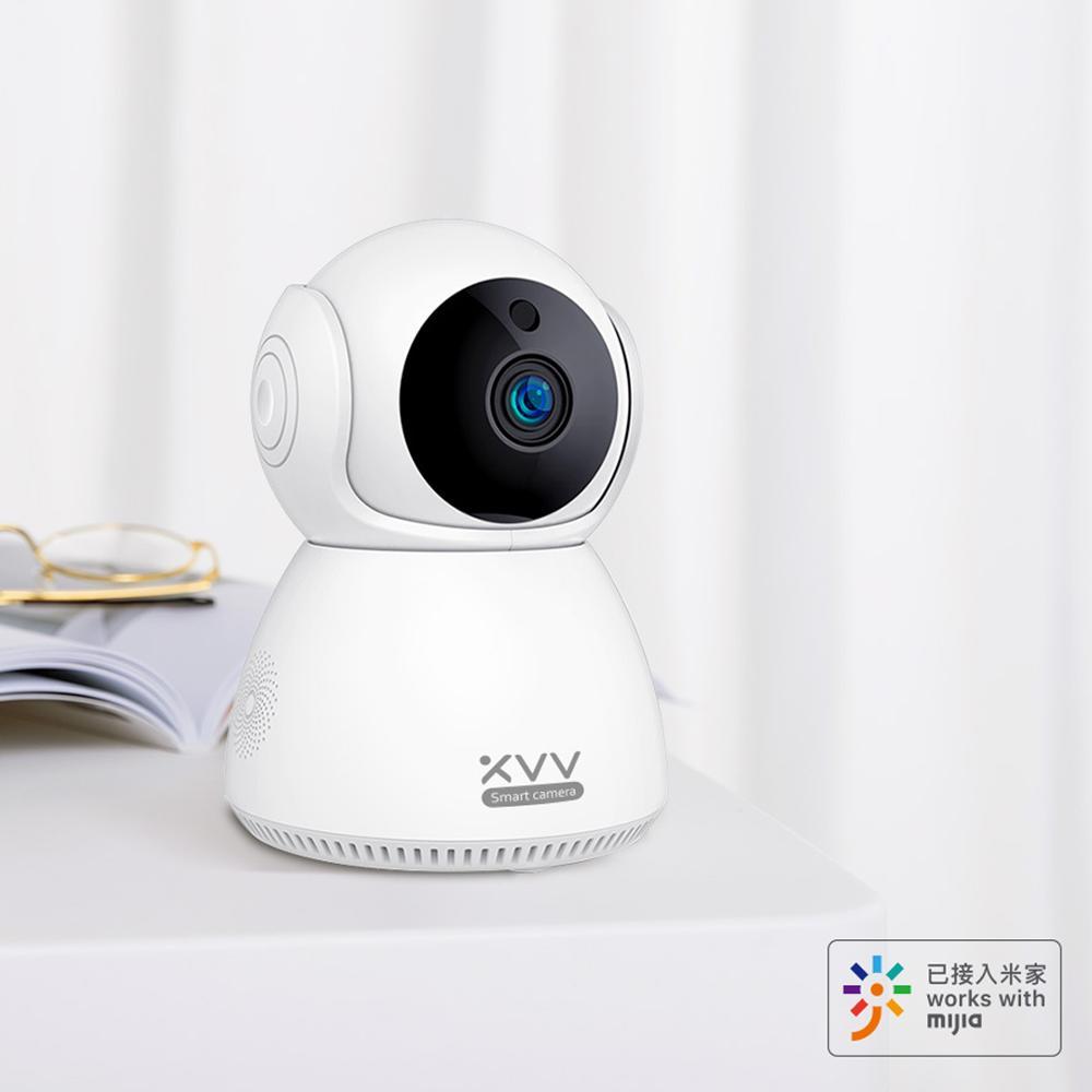 Camera IP thông minh Xiaovv 2K 1296P Báo động 360 độ Liên lạc bằng giọng nói Phát hiện chuyển động Hồng ngoại Tầm nhìn ban đêm Cam cho ứng dụng Mi Home Màu sắc: Chỉ có Camera