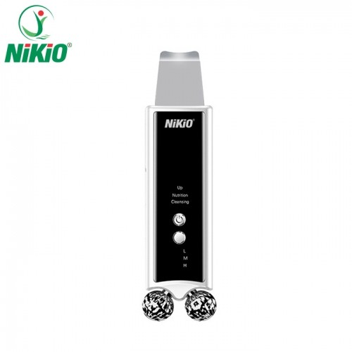 Máy Sủi Da Tẩy Tế Bào Chết Nikio NK-122 - Massage Nâng Cơ Mặt Hỗ Trợ Tạo Hình Vline, Xóa Nhăn, Chống Lão Hóa, Săn Chắc Da, Làm Sạch Da Chuyên Nghiệp
