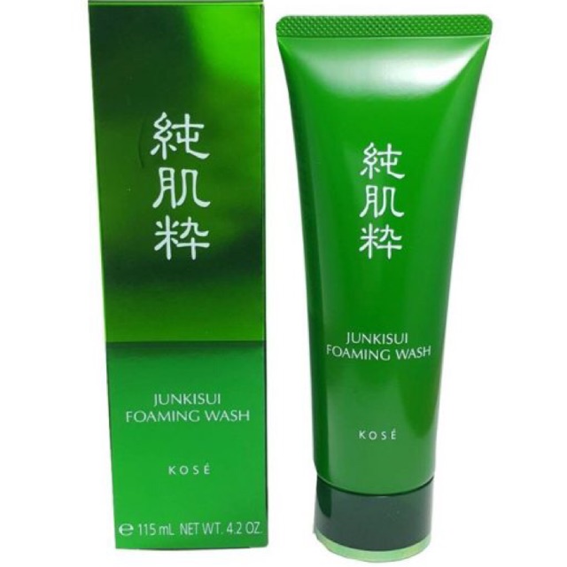 Sữa rửa mặt trị mụn Kosé Junkisui Foaming Wash 116ml