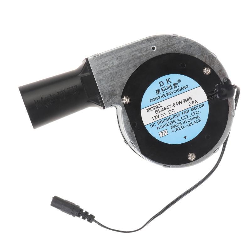 Quạt Thổi Khí Turbo Mini DC 12V 2.0A 9733 Tốc Độ Cao Có Cổng Điều Khiển