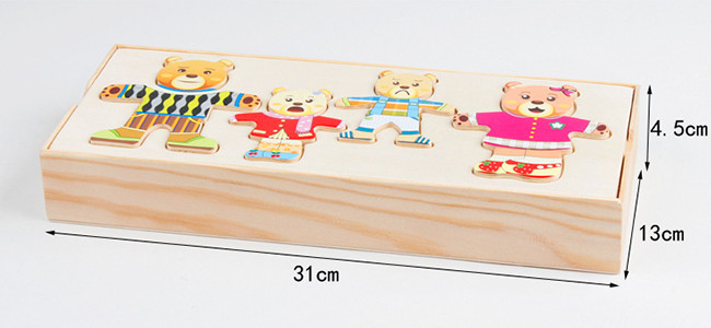 Đồ chơi thay quần áo cho gấu