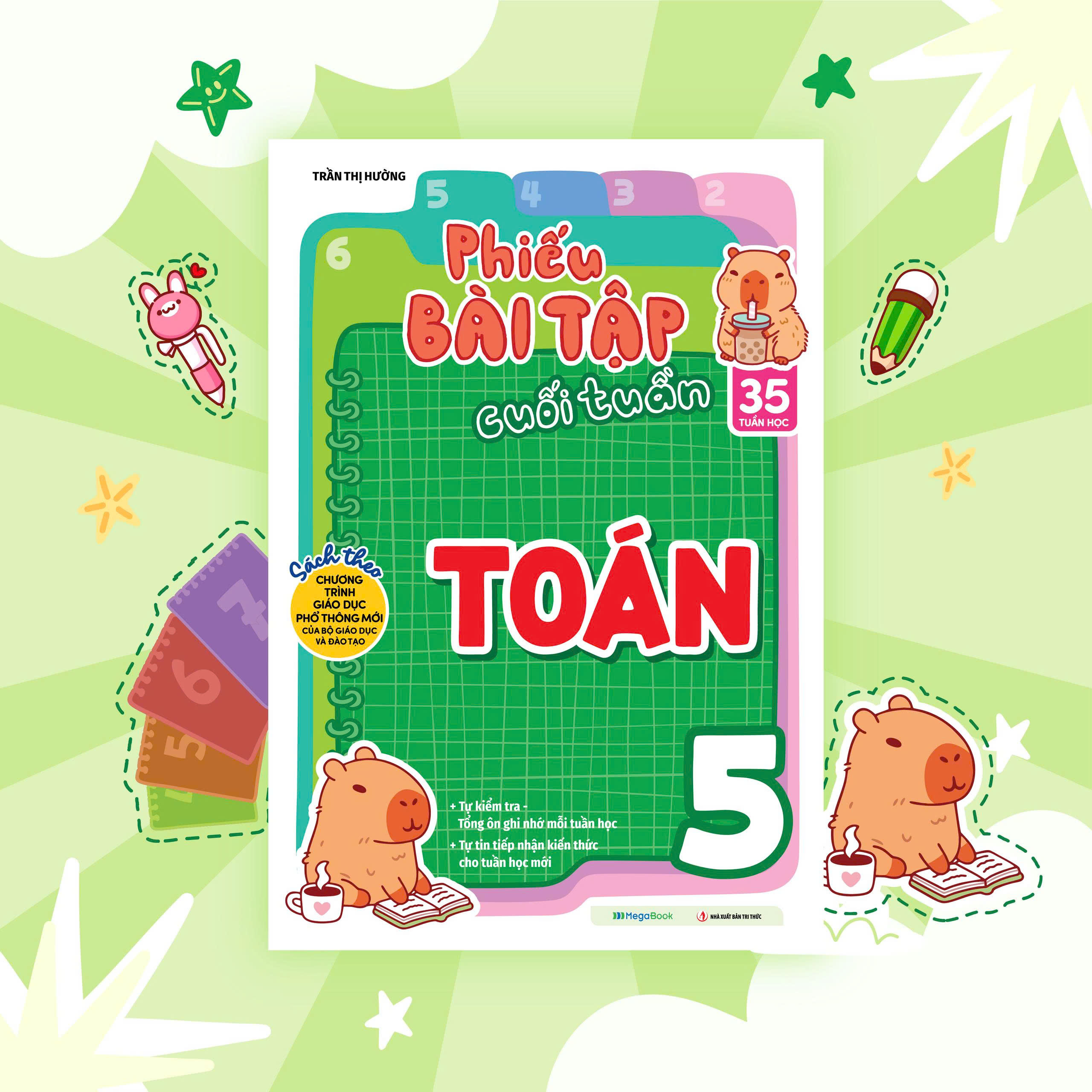 Sách Phiếu Bài Tập Cuối Tuần Toán Lớp 5