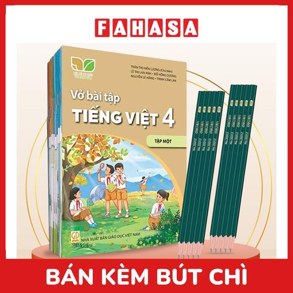 Sách Giáo Khoa Bộ Lớp 4 - Kết Nối - Sách Bài Tập (Bộ 11 Cuốn) (Không Sử + Địa) (Chuẩn) - Kèm 10 Bút Chì