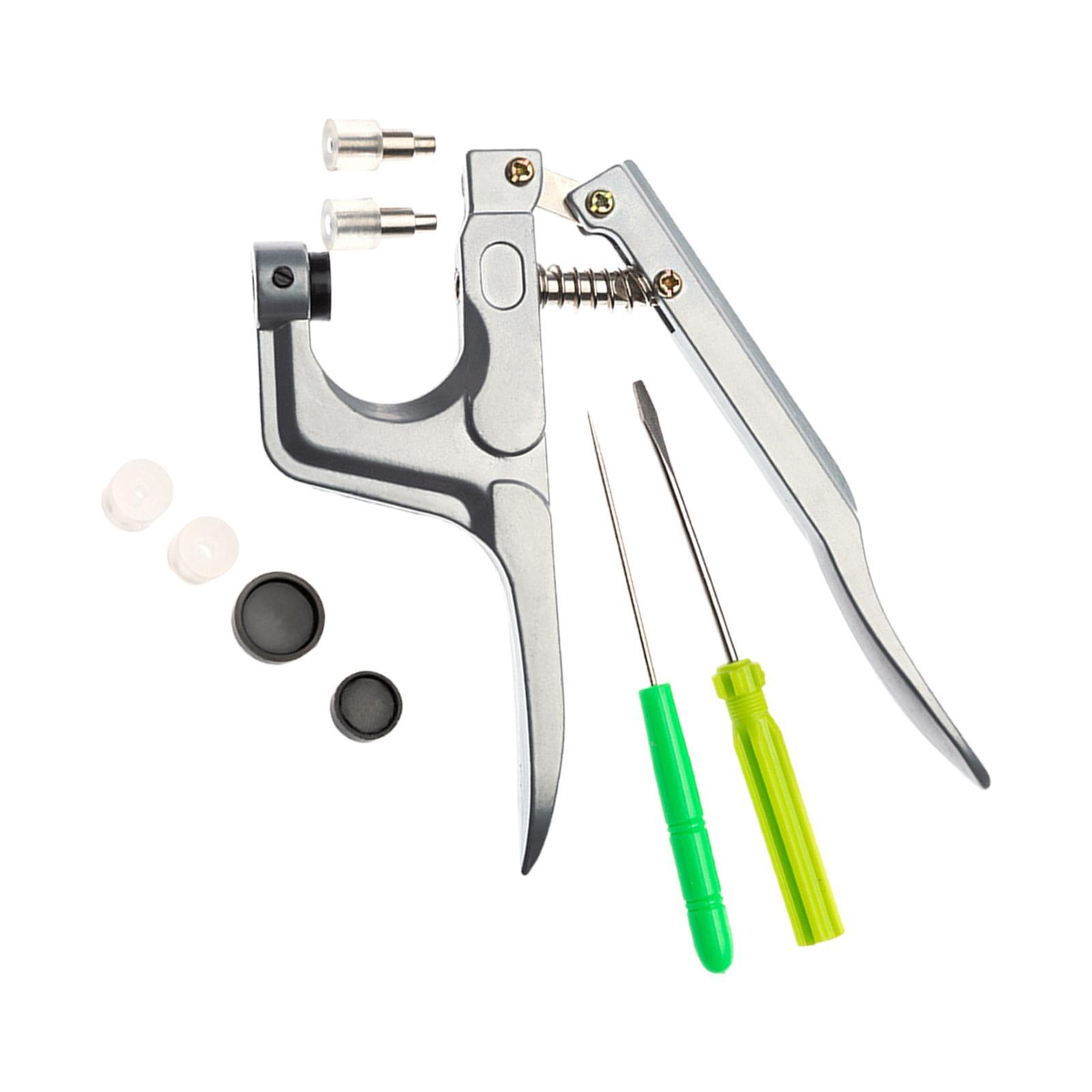 Craft Snap Fastener Pliers Starter Kit Accessories Clothing for Snapping Buttons