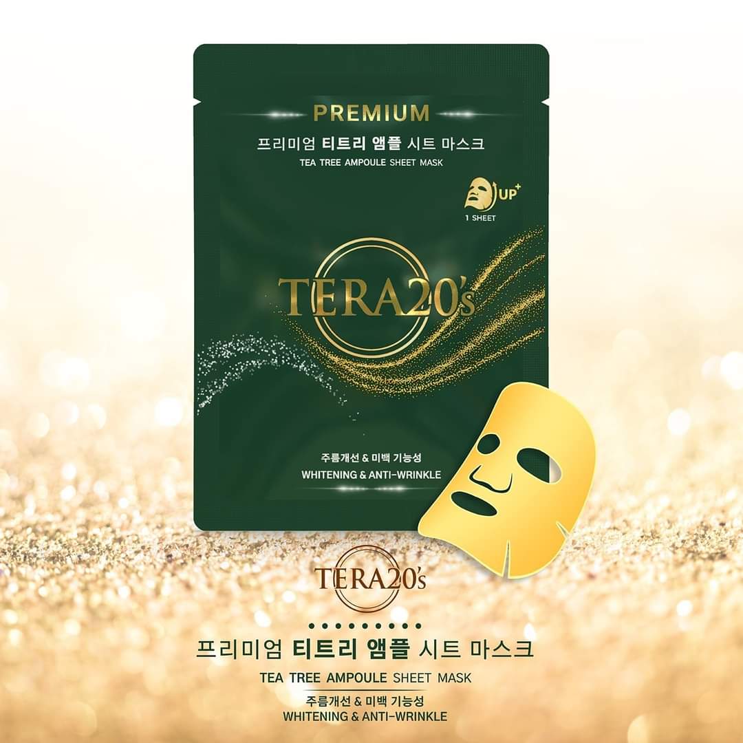 Mặt nạ tinh chất Tràm Trà TERA20's dòng Premium cao cấp