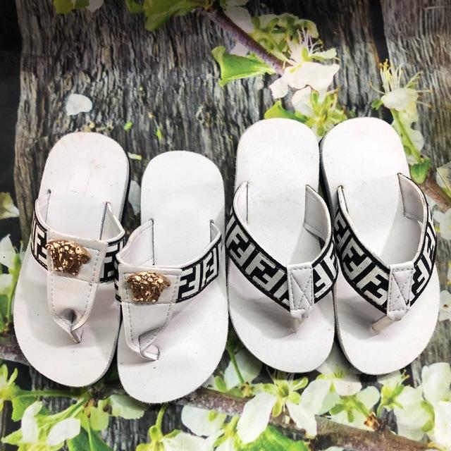 dép cặp nam nữ sandal đồng nai ( đế trắng quai F ) size có từ 35 nữ đến 42 nam size khác nhắn tin chọn thêm