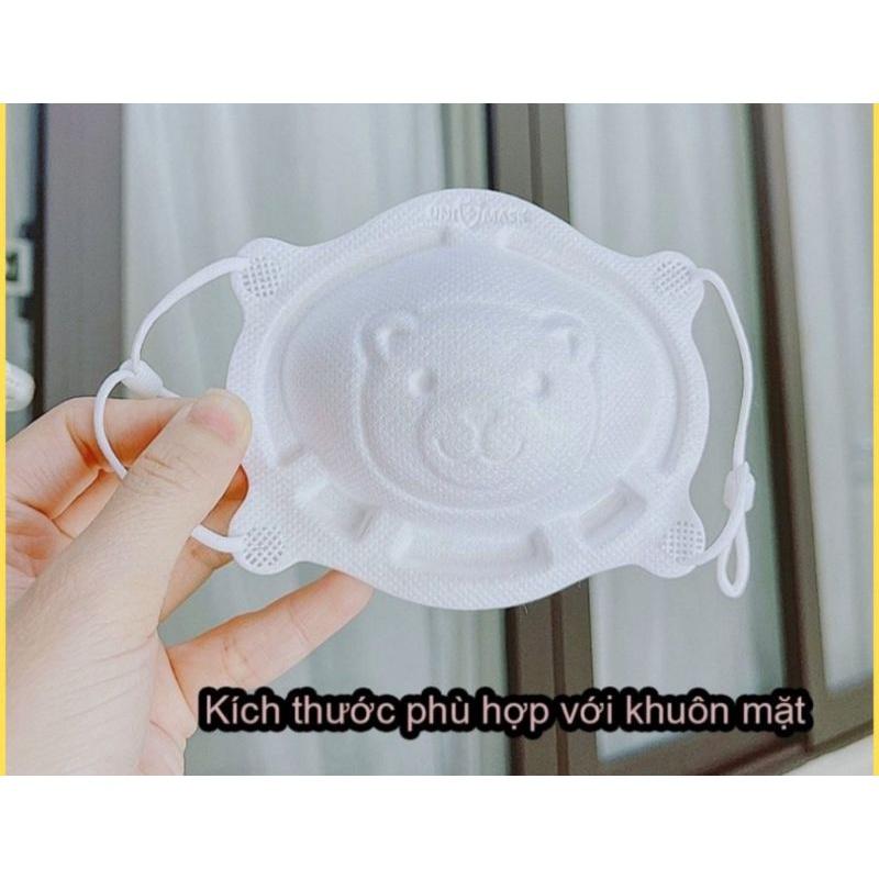 Khẩu Trang Gấu Kichi set 3 chiếc cho bé