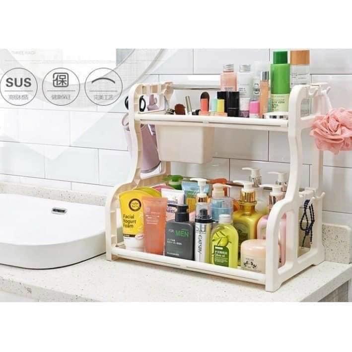 KỆ ĐA NĂNG ĐỰNG GIA VỊ CHỮ H, ĐỂ ĐƯỢC MỌI VỊ TRÍ MÀ KHÔNG CẦN KHOAN TƯỜNG