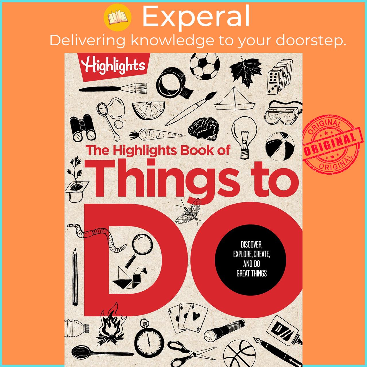 Sách - The Great Book of Doing : The Highlights Book of How to Create, Discover, E by Highlights