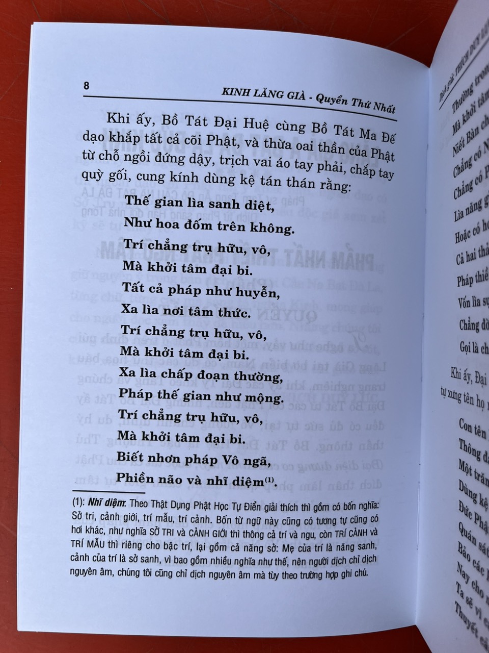 Kinh lăng già  - bìa trắng