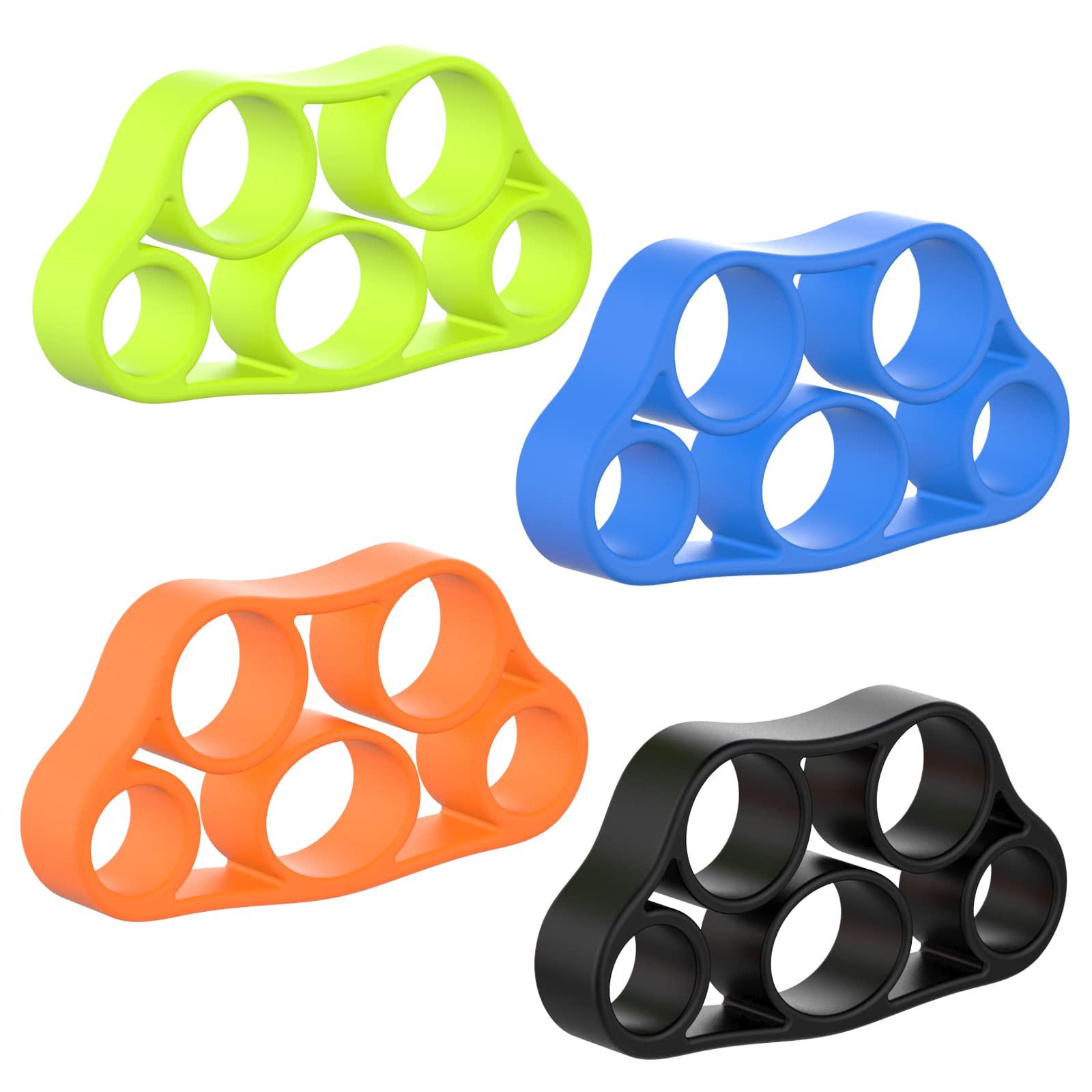 8 ngón tay các mảnh cáng, dải ngón tay silicon, xử lý các dải kháng, cho viêm khớp của đường hầm cổ tay của tập thể dục, phục hồi chức năng, giảm đau9lbs