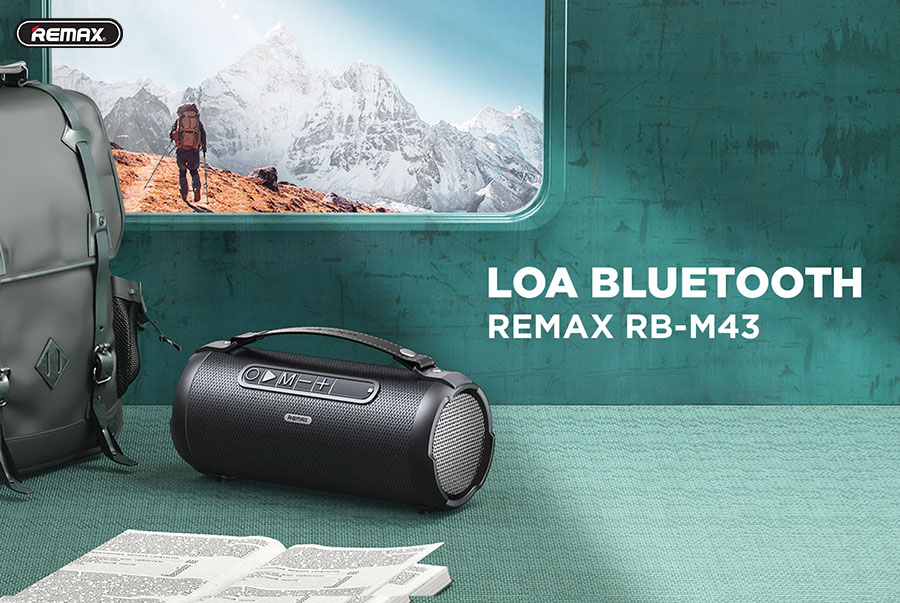 Loa Bluetooth REMAX RB-M43 - Hàng Chính Hãng