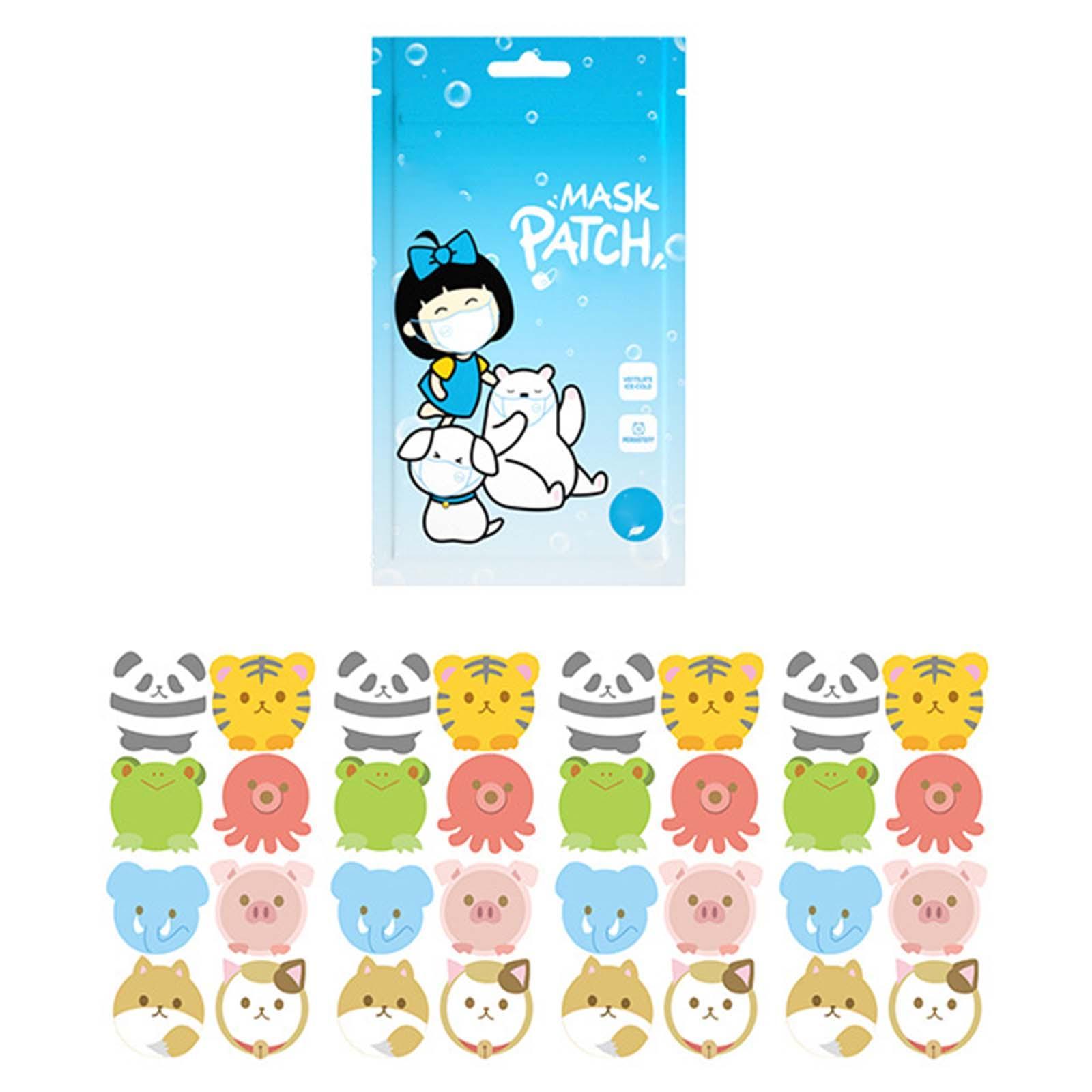 64 Pieces Cute  Stickers Scented Decor Easy to Use Removal