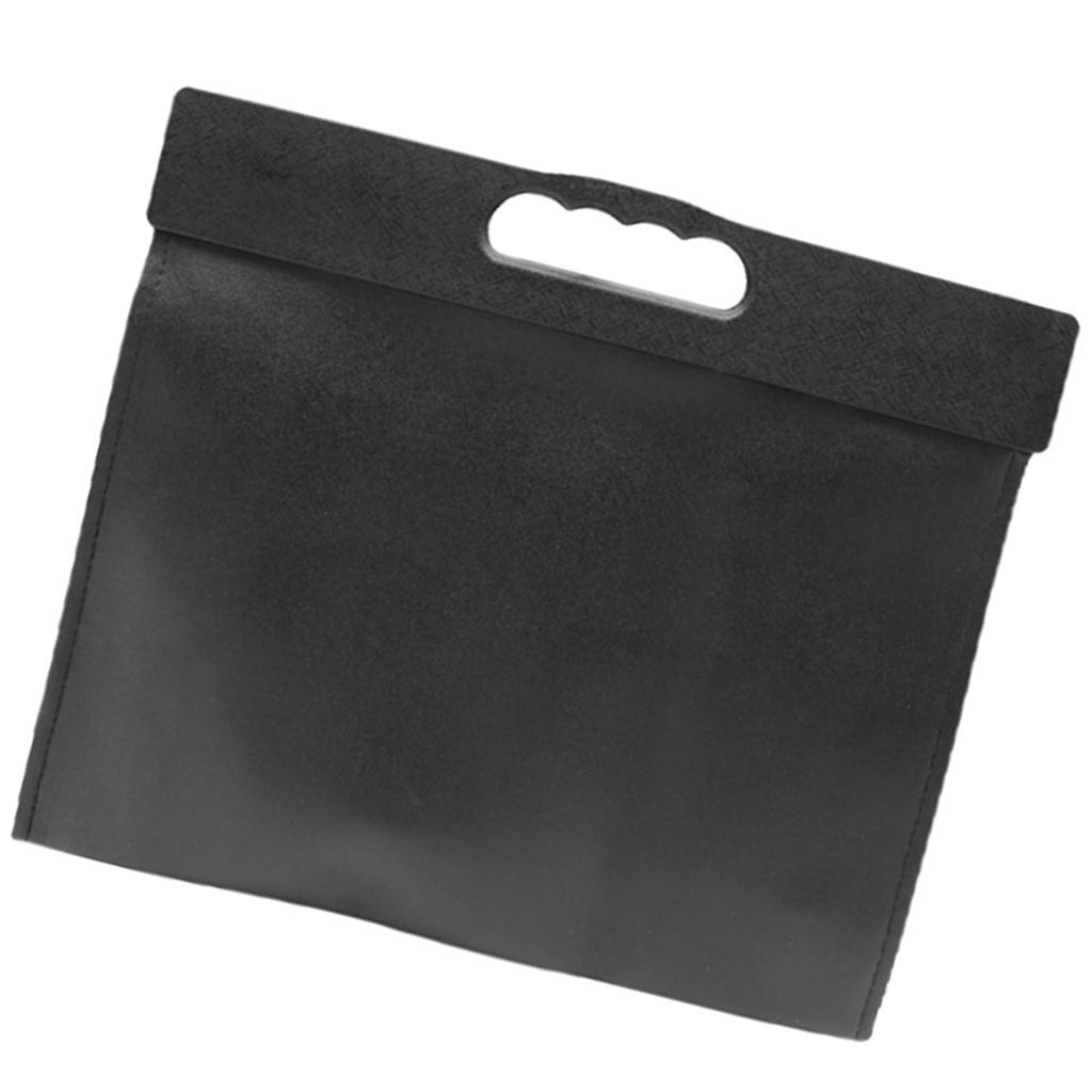 Car bag storage pocket for hanging rear seat black