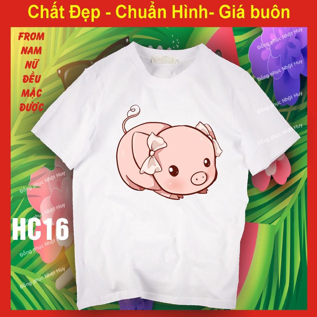 áo thun heo con ngộ nghĩnh dễ thương 14