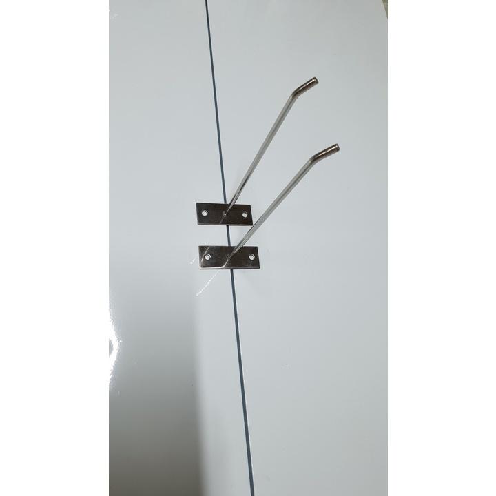 Móc treo phụ kiện điện thoại bắn trực tiếp lên tường chất liệu inox 304 chuẩn 100%