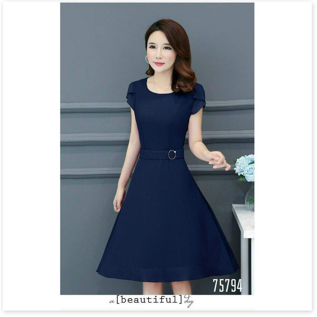 ĐẦM VOAN CHIFFON DÁNG SUÔNG,HỌA TIẾT TRƠN NHƯNG KHÔNG KÉM PHẦN SANG TRỌNG MẪU MỚI NHẤT HIỆN NAY