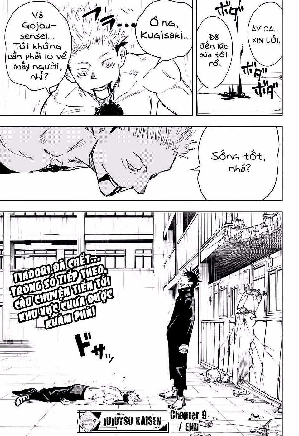 jujutsu kaisen - chú thuật hồi chiến chapter 9 22