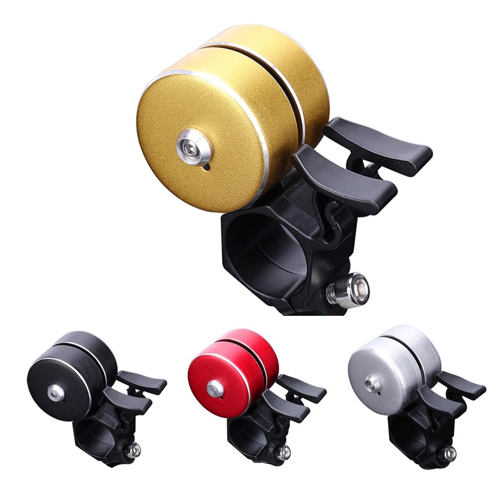 Double Bell Bicycle Ring Bell Bike Handlebar Alarm Horn Ring Black