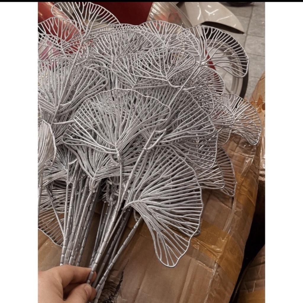 Cành lá táo vàng kim,cành rẻ quạt decỏ trang trí siêu đẹp