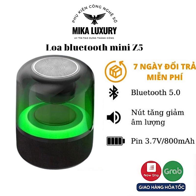 Loa Bluetooth Mini Z5 Tích Hợp Đèn Led,Loa Mini Z5 Tích Hợp Đèn Led,Âm Thanh Cực Đỉnh,Bass Siêu Hay