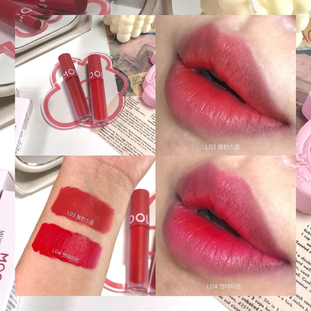 Son Kem Lì Moolda Tattoo Fixing Lip Tint