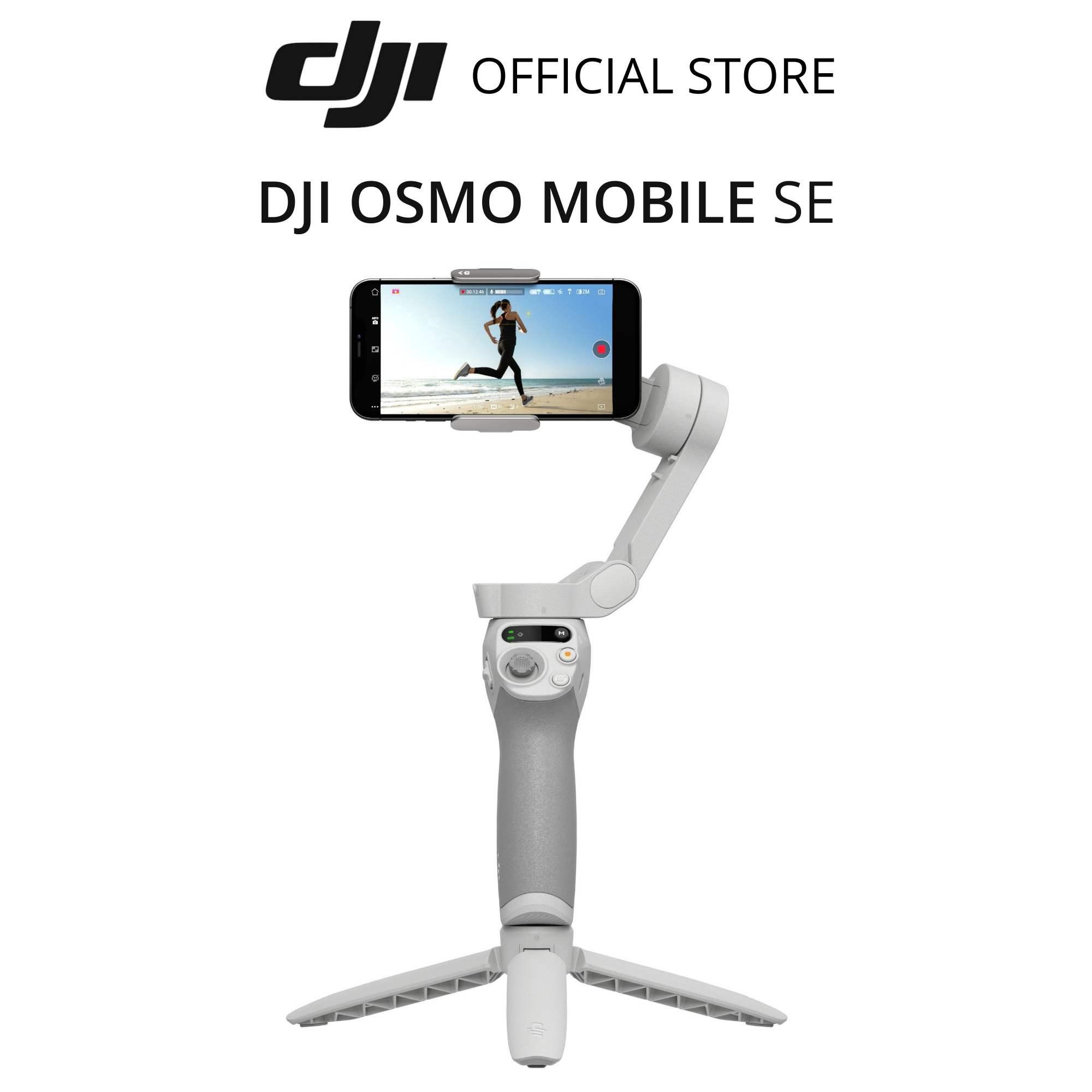 Gimbal chống rung điện thoại DJI Osmo Mobile SE gọn nhẹ theo dõi khuôn mặt (DJI OM SE) - Hàng chính hãng